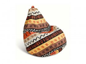 Кресло-мешок Африка в Белой Горе - belaya-gora.mebel-nsk.ru | фото