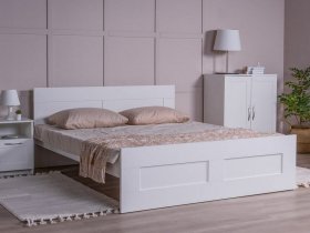 Кровать двуспальная 1,6м Сириус в Белой Горе - belaya-gora.mebel-nsk.ru | фото