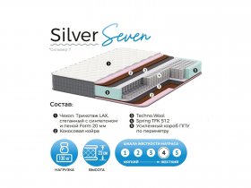 Матрас Silver Seven в Белой Горе - belaya-gora.mebel-nsk.ru | фото