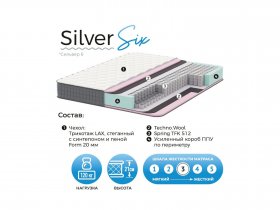 Матрас Silver Six в Белой Горе - belaya-gora.mebel-nsk.ru | фото