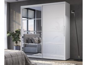 Шкаф-купе Крафт-6 2,0м (белый) в Белой Горе - belaya-gora.mebel-nsk.ru | фото