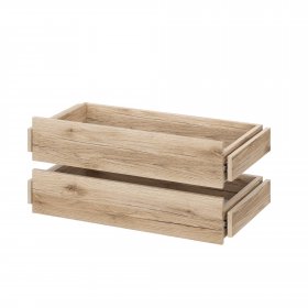 Ящик (комплект из 2 штук) Брауни (дуб делано) в Белой Горе - belaya-gora.mebel-nsk.ru | фото